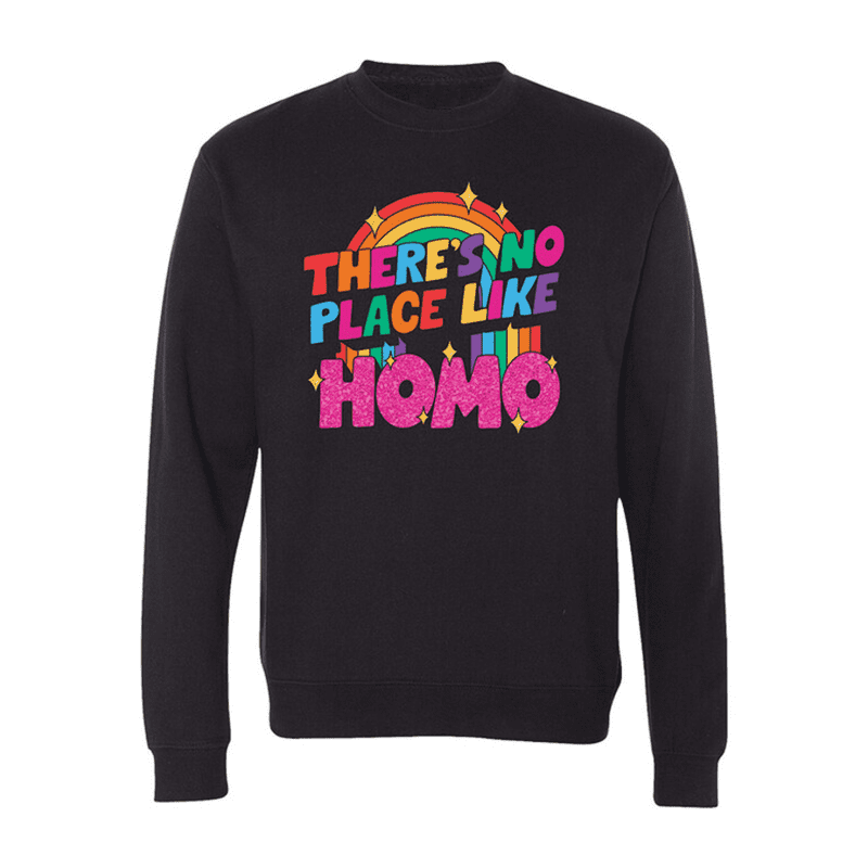 BGJ Crewneck No Place Like Homo Front