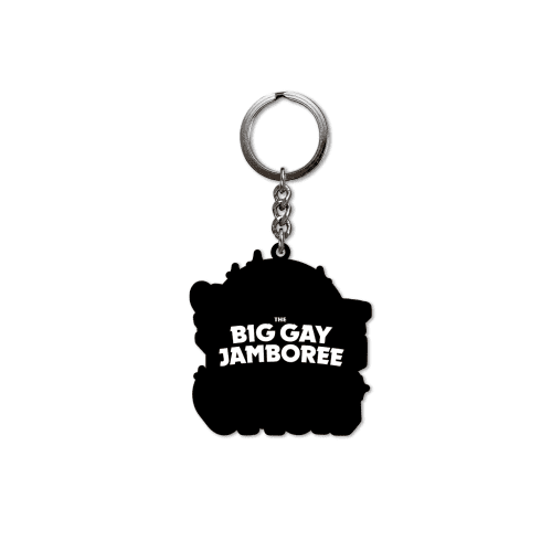 BGJ Keychain No Place Back