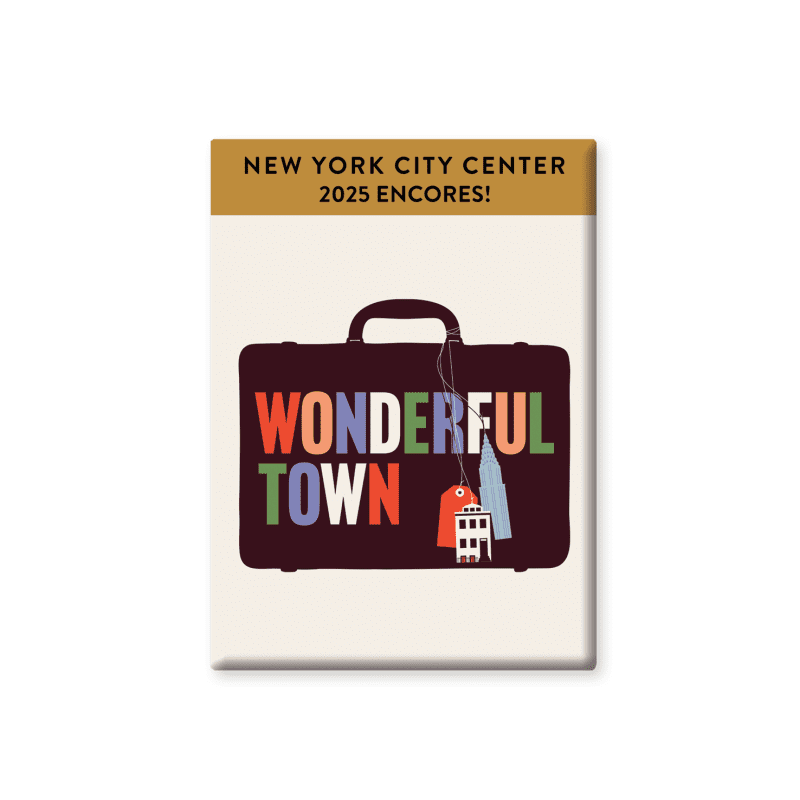 CTY Magnet Wonderful Town Suitcase