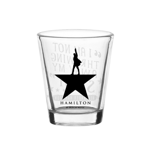 HAM shotglass back