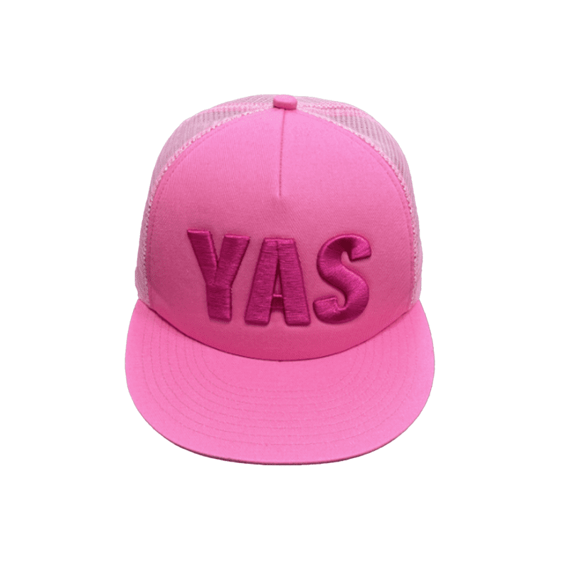 Juliet Cap YAS Front HOT PINK