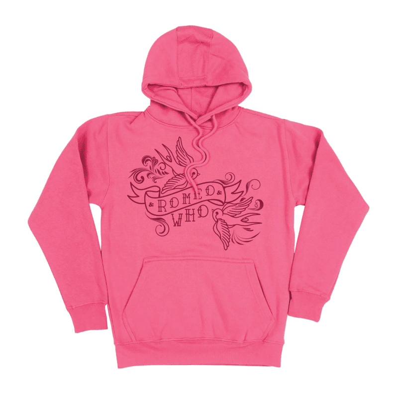 Juliet Hoodie Pullover Romeo Who Pink